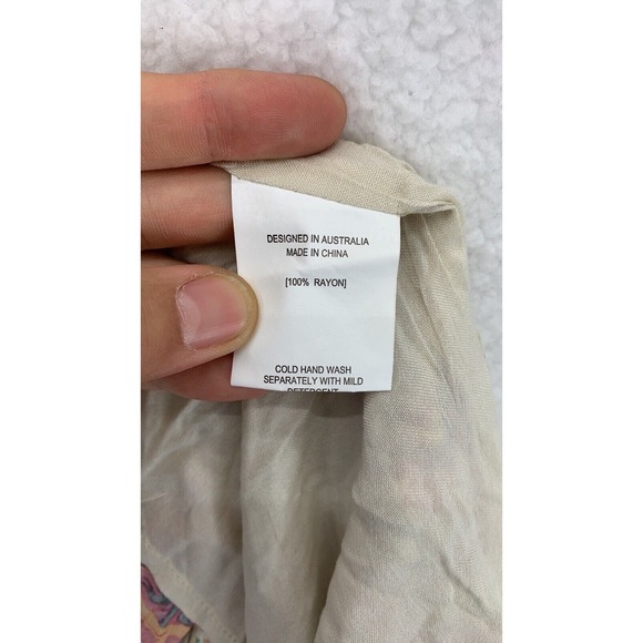 Paper Heart Floral Skirt Women’s Size 4 Multicolor Lightweight Casual Boho Print - Picture 11 of 11